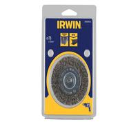 Cepillo circular de alambre de acero inoxidable irwin iw8088416, para
