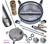 Cepillo de acero inoxidable 14" EasyLock - 32 cm 250 bar 1000 l/h para Kärcher