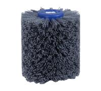 cepillo de alambre abrasivo cruz núcleo interno dibujo rueda nylon muebles raíz talla carpintería pulido(320 mesh wire 0.6)