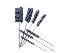 Cepillo de bola de pulido de cilindro de carburo de silicio | Cepillo cilíndrico for herramientas de desbarbado y acabado de metales(320grit 0.59in(15mm))