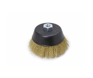Cepillo de cerdas suaves para amoladoras de 100 mm