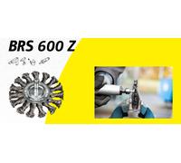 Cepillo de disco, klingspor, modelo brs600z, para desbarbado de bordes