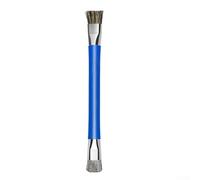Cepillo de doble cara compatible con ESD para eliminación de polvo en placas base PCB y superficies electrónicas delicadas (azul)