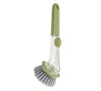Cepillo de jabón para platos, limpiador ergonómico con asa, cepillos de cocina para platos, para ollas, estufas, fregaderos, sartenes, cocina, hogar, dormitorio, electrodomésticos