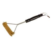Cepillo de limpieza 31 cm para parrilla de barbacoa, cepillo de alambr