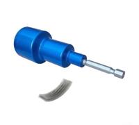Cepillo de limpieza de tubo de taladro, para terminales de batería | Para terminales de batería, limpieza de alta eficiencia, ideal para mecánicos, cerdas de alambre de acero, se adapta a 15 mm