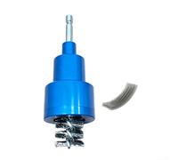 Cepillo de limpieza de tubo de taladro, para terminales de batería | Para terminales de batería, limpieza de alta eficiencia, ideal para mecánicos, cerdas de alambre de acero, se adapta a 15 mm