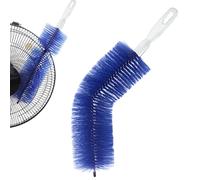 Cepillo de limpieza de ventilador de 49,5 x 9 x 2 cm, 2 plumeros de microfibra para limpieza, plumero de ventilador flexible, cepillo limpiador de microfibra, herramienta de limpieza reutilizable para