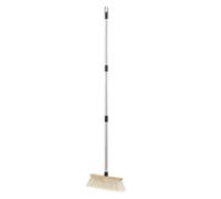 Cepillo De Matorral De Piso - Fuera De Tierra De Varilla Telescópica | Cepillo Multifuncional Con Barra Telescópica | 2 En 1 Piso Scrubber Y Squeegee Para Limpiar El Baño Para El Baño De La Cocina Del
