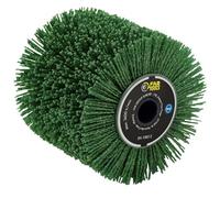 Cepillo de nailon abrasivos de grano de 36,120 mm - L 100 mm para desincrustar/desengrabar/limpiar madera, metal o piedra