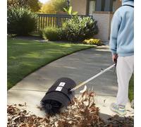 Cepillo de nylon resistente - Cepillo para exteriores - Escoba de jardín - Cepillo para entradas de vehículos - Barredora para terrazas