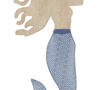 CEPILLO DE PARED SIRENA
