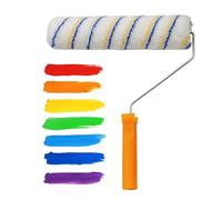 Cepillo de rodillo de pintura, accesorio de renovación de proyectos de casa, cabezal de pintura de microfibra , herramienta de decoración de pared de 4 a 10 pulgadas, cubierta de limpieza de