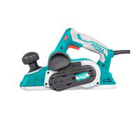 TOTAL - Cepillo Eléctrico para Madera - Potencia de 1050 W - Profundidad de 3 mm - Ancho de Cepillado de 82 mm - Incluye 2 Cuchillas de Recambio