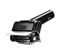 Cepillo Eléctrico para Barbacoa, Limpiador de Parrilla Inalámbrico con 120 Minutos de Autonomía, Indicador de Batería de 3 Niveles, Cabezal de Cerdas Resistentes - Ideal para Barbacoas de Carbón