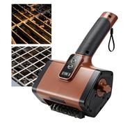 Cepillo Eléctrico Para Parrilla - 2 Potentes Velocidades De Limpieza - Cepillo Limpiador para Barbacoa | para Rejillas de Barbacoa y Hornos, Uso en Interiores y Exteriores, Hogar, Campings, y Restaura