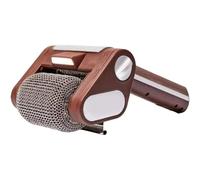 Cepillo Eléctrico para Parrilla de Acero Inoxidable, Cepillo Eléctrico para Barbacoa con Luz LED, Limpiador de Parrilla Eléctrico sin Cerdas, Limpiador Inalámbrico Recargable Giratorio de 360°