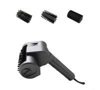 Cepillo eléctrico recargable para parrilla con cabezal de acero inoxidable, limpiador de barbacoa de 2 velocidades 500/300 rpm, estropajo inalámbrico impermeable para rejillas y planchas, 2 x 2000 mAh