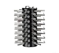 Cepillo eléctrico rotativo para parrilla recargable inalámbrico limpiador de barbacoa 1100RPM Power Scrubber para cocinar al aire libre(3)