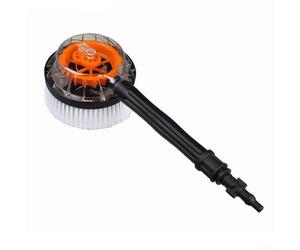 Cepillo giratorio redondo para Karcher PW909203K limpiador de alta presión para coche, 42 cm de largo