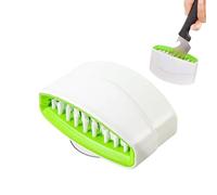 Cepillo limpiador de cubiertos - 11 x 6 x 4 cm, limpiador de cocina de doble cara | Herramienta de lavado de cerdas de nailon de 100 g con fuerte | Cepillo de lavado manos libres para cuchara