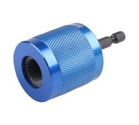 Cepillo limpiador de tuberías de cobre, vástago hexagonal, montaje de taladro de metal, removedor de óxido para preparación de soldadura de fontanería (12 mm)