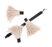 Cepillo para Fregar Barbacoa Mango de Madera y Cuerda | Reparte Salsa de Forma Uniforme, para Parrilla y Horno, Mango Suave, Fácil de Colgar Estilo Aleatorio
