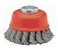 Cepillo taza mini amoladora trenzado bellota