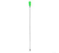 Cepillo telescópico para canalones con varilla extensible | Herramienta de limpieza de nailon flexible para canalones de techo | Elimina los desechos de las hojas sin escalera | Herramienta de