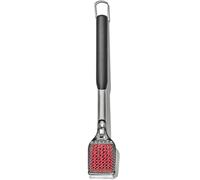 Cepillo y rascador para parrilla GOOD GRIPS, 51 cm, gris, acero inoxidable, OXO