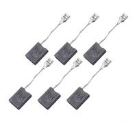 Cepillos de carbono de 6 x 16 x 21 mm, paquete de 6 compatibles con amoladoras angulares Bosch GWS18 GWS20 GWS21 Series Kit de reparación