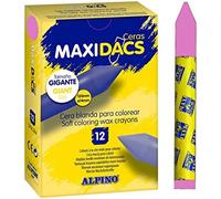 Cera blanda maxidacs rosa, caja x12
