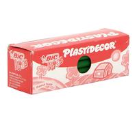 Cera PLASTIDECOR BIC Kids, Caja x25 Verde