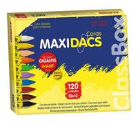 Ceras Blandas MAXIDACS, Caja x120 Surtidas