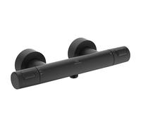 Ideal Standard Ceratherm grifo para ducha a pared con termostato negro A7201XG