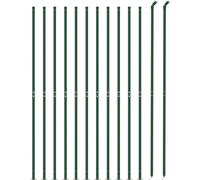Cerca de alambre con brida verde 1,8x25 m