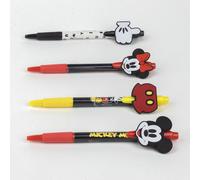 Cerda Group Bolígrafo Pack X4 Mickey y Minnie Negro