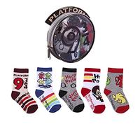 CERDÁ LIFE'S LITTLE MOMENTS 2200007401_T1718-C81 Pack de 5 Calcetines de Algodón de Harry Potter para Niño con Licencia Oficial Warner Bros, Multicolor, Talla 17 para Niños
