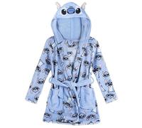 CERDÁ LIFE'S LITTLE MOMENTS Batín Stitch Suave Capucha y cinturón - Bata casa calentita y cómoda con Tejido Tipo Polar, 10 años Unisex niños