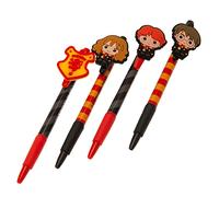 CERDÁ LIFE'S LITTLE MOMENTS - Pack de 4 bolígrafos de Harry Potter | Un regalo original para los fans - Licencia oficial de Warner Bros.