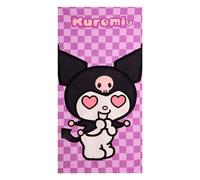 CERDÁ LIFE'S LITTLE MOMENTS Toalla Hello Kitty 70 x 140 cm Niño y Niña - Toalla Infantil Kuromi Suave y Absorbente para Playa, Pisicna y Natación, Toalla Infantil Verano 2-10 Años