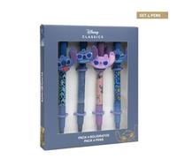CERDA PACK 4 BOLIGRAFOS STITCH STICH 13x2x19 Cms.
