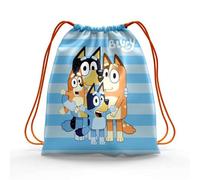 Cerdá Saquito Bluey, para niños de 6 años, cojín decorativo azul, 42 cm x 32 cm