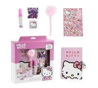 CERDA SET REGALO DIARIO + BOLIGRAFO + ACCESORIOS HELLO KITTY VERANO 2025 5x23x25 Cms.
