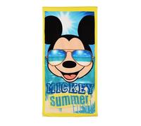 Cerdá Toalla de Playa Algodón Mickey Mouse 70 X 140 Cm - Absorbente y Suave