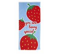 Cerdá Toalla Playa Algodón Absorbente Fresas 80 X 160 Cm