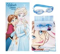 CERDA TOALLA SET GAFAS NATACION FROZEN TOALLA 6x24x34 Cms.