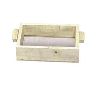 Oryx Hogar Cernedero de madera 05100120 – Tamiz de jardinería forjado