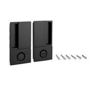 CERRAD/PICAP. MAGNETICOS Manilla WAVE para puerta corredera con cierre de baño - Negro mate