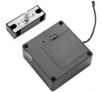 Cerradura Cajón para rfid Sin Taladrar Apertura Automática Cerradura(B) | Instalación sin taladro, para superficie para madera metal PVC, mecanismo auto expulsión, para acceso tarjeta para rfid, anti